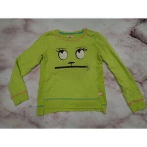 LittleMissMatched girls size 12 green "Sweet" sweatshirt